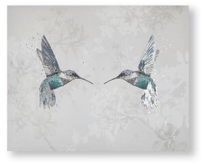 Keret nélküli kép - vászonnyomtatás - 105389, Hummingbirds, Graham & Brown