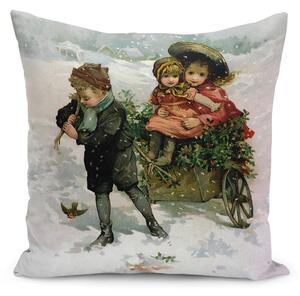 Párnahuzat karácsonyi mintával 43x43 cm – Mila Home
