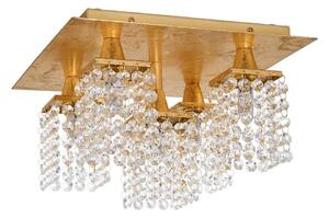 Eglo Eglo 97721 - LED kristály csillár PYTON GOLD 5xG9/3W/230V EG97721