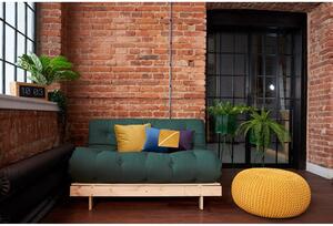 Roots zöld kinyitható kanapé 140 cm - Karup Design