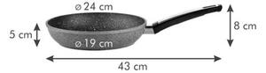 Tescoma i-PREMIUM Stone serpenyő, átmérő: 24 cm