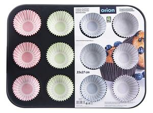 Orion muffinsütő forma, 12 db-os
