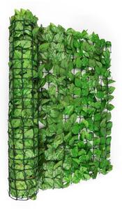 Blumfeldt Fency Bright Leaf, világoszöld, bükk, kerítés, védelmet nyújt a kíváncsi tekintetekkel és a széllel szemben, 300 x 150 cm