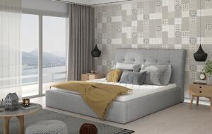INGRID Kárpitozott ágy, 180x200, sawana 21