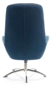 RONALD fotel, 75x104x80, kék (tengeri)