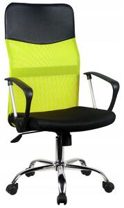 OCF-7 Irodai szék, 58x105-115x60, zöld/fekete