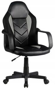 KORAD FG-C18 Irodai szék, 56x93-105x59, szürke/fekete