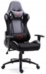 KORAD FG-38 Irodai szék, 67,5x128-138x70, grafit/fekete