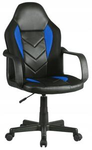 KORAD FG-C18 Irodai szék, 56x93-105x59, kék/fekete