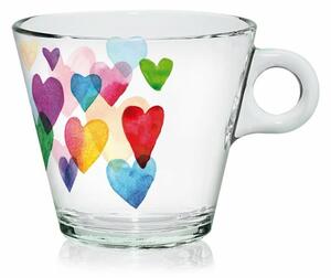 Mäser Love Rainbow 6 részes csészekészlet, 80 ml