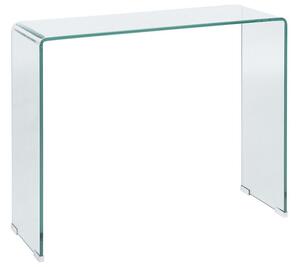 Modern Üveg Konzolasztal 90 x 30 x 75 cm KENDALL