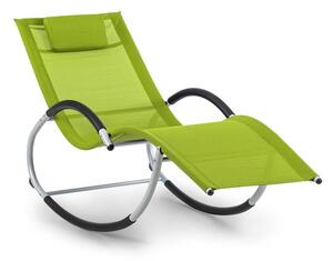 Blumfeldt Westwood, hintaágy, ergonomikus, alumínium keret, hintaszék zöld