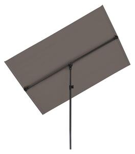 Blumfeldt Flex-Shade L, napernyő, 130 x 180 cm, poliészter, UV 50, sötétszürke