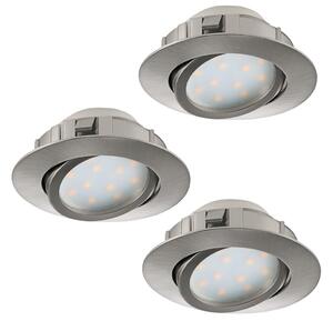 Eglo Eglo 95853 - SET 3x LED Beépíthető lámpa PINEDA 1xLED/6W/230V EG95853