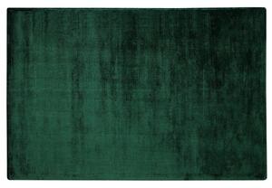 Sötétzöld rövid szálú szőnyeg 160 x 230 cm GESI II