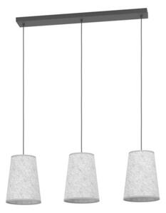 EGLO , 43985 , ALSAGER , függeszték , E27 , 3X40W , IP20 , szürke