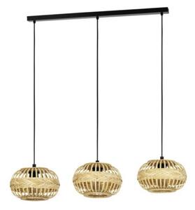 EGLO , 43863 , AMSFIELD 1 , függeszték , E27 , 3X40W , IP20 , natúr