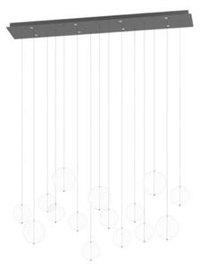 EGLO , 390334 , ESPARDELLO , függeszték , 3000 K , LED , 8X5,4W , Dimmelhető , IP20 , átlátszó