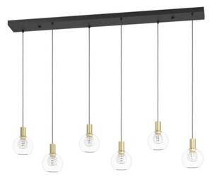 EGLO , 390281 , TERQUE , függeszték , 3000 K , LED , 6X5,4W , Dimmelhető , IP20 , átlátszó