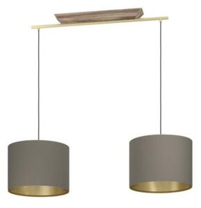 EGLO , 390336 , SANTANDRIA , függeszték , E27 , 2X40W , IP20 , cappuccino, réz