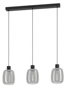 EGLO , 901121 , MOLOCHIO-Z , függeszték , 2700 K 6500 K , LED , 3X3,7W , Dimmelhető , IP20 , fekete-átlátszó