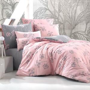 Idill pamut ágynemű, fáradt rózsaszín, 140 x 200 cm, 70 x 90 cm
