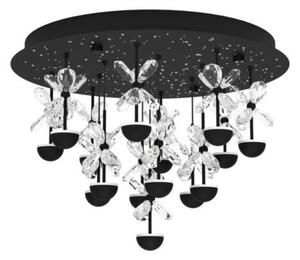 EGLO , 390275 , PIANOPOLI 2 , mennyezeti lámpa , 3000 K , LED , 15X1,8W , Dimmelhető , IP20 , átlátszó