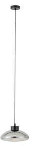 EGLO , 390298 , SARNARRA , függeszték , 2700 K , LED , 1X5,4W , Dimmelhető , IP20 , áttetsző fekete, átlátszó