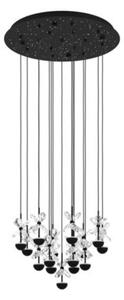 EGLO , 390277 , PIANOPOLI 2 , függeszték , 3000 K , LED , 15X1,8W , Dimmelhető , IP20 , átlátszó