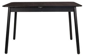 Glimps fekete bővíthető étkezőasztal, 120 x 80 cm - Zuiver