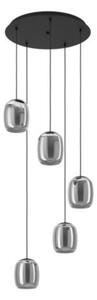 EGLO , 901194 , CIAMPINO , függeszték , E27 , 5X28W , IP20 , szürke