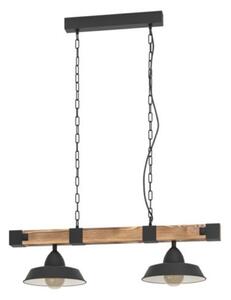 EGLO , 44085 , OLDBURY , függeszték , E27 , 2X60W , IP20