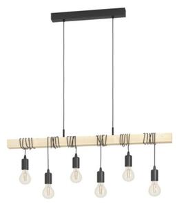 EGLO , 43513 , TOWNSHEND , függeszték , E27 , 6X60W , IP20