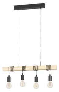 EGLO , 43512 , TOWNSHEND , függeszték , E27 , 4X60W , IP20