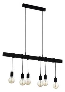 EGLO , 44062 , TOWNSHEND , függeszték , E27 , 6X40W , IP20 , fekete