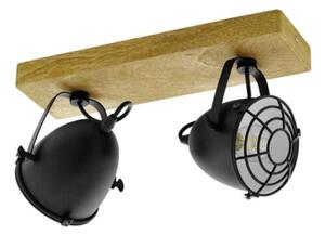 EGLO , 44092 , GATEBECK , spot lámpa , E14 , 2X40W , IP20 , fekete