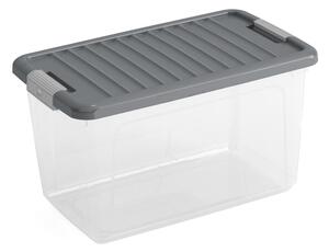 Fedeles műanyag tárolódoboz 49x30x28,5 cm W box M – KIS