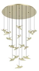 EGLO , 390398 , PARATEBUENO 2 , függeszték , 3000 K , LED , 17X3W , Dimmelhető , IP20