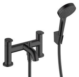 Kád csaptelep Hansgrohe Vernis Blend zuhanyszettel együtt fekete matt 71461670
