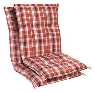 Blumfeldt Prato, üléspárna, üléspárna székre, alacsony háttámla, kerti székre, poliészter, 50 x 100 x 8 cm, 2 x párna