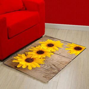 Flower vinil szőnyeg, 52 x 75 cm