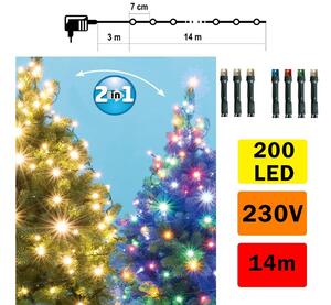 FK Technics LED Karácsonyi lánc kültéri LED/230V IP44 FK0187
