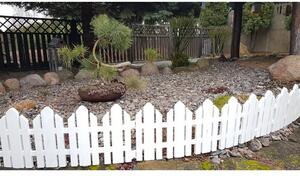 Home Kerti kerítés fehér, 2,3 m