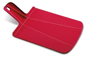 Chop2Pot Plus piros összehajtható vágódeszka, hosszúság 38 cm - Joseph Joseph