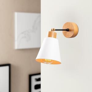 Fali lámpa, fehér -