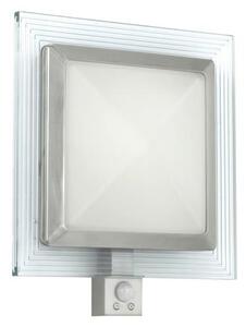 Eglo EGLO 88163 - Kültéri fali lámpa érzékelővel PALI 1xE27/15W + 1xLED/1,28W EG88163