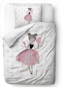 Butter Kings szatén ágynemű Pink girl, 140 x 200 cm, 70 x 90 cm
