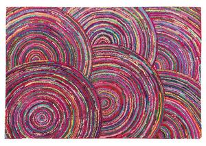 Színes szőnyeg - tarka - pamut - poliészter - 160x230 cm - KOZAN