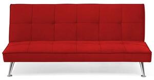 Kárpitozott kanapéágy - Piros - HASLE