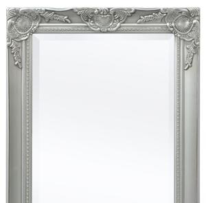 140x50 cm ezüst barokk stílusú fali tükör